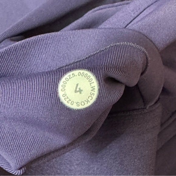 Lululemon Rogue Renegade Super High Rise Tight 25" Purple Size 4 - Picture 10 of 10